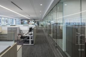 旅游服务公司办公室设计装饰图