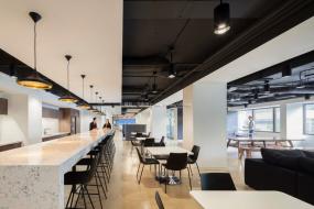 外包公司办公室装潢设计效果图片