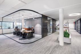 外包公司办公室装潢效果图片