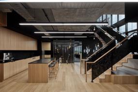 音乐传媒公司办公室装修装潢效果图