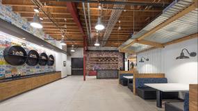 音乐传媒公司办公室设计效果图