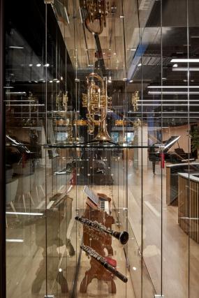 音乐传媒公司办公室装修图片