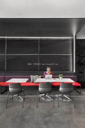 高端投资管理公司装修效果图