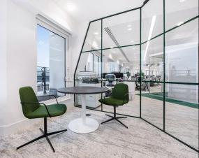 医药公司办公室装饰设计效果图