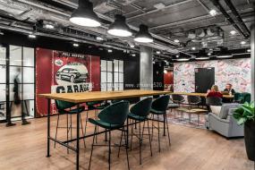 影视公司办公室装修实景图片