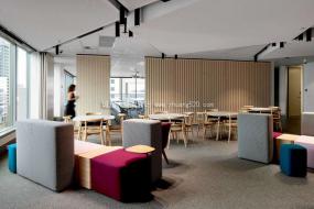 高端医药公司办公室装修效果图