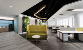 医药公司办公室设计装修效果图片