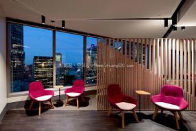 医药公司办公室装修高清效果图