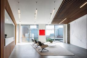 高档财务公司办公室装修效果图