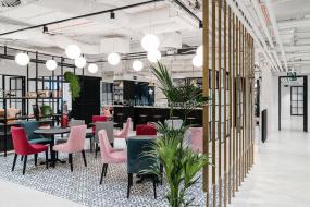 影视公司办公室装潢效果图