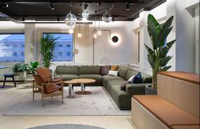 跨国公司办公室装修设计效果图