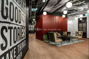 影视公司办公室装修高清效果图