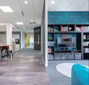 最新4A广告公司装饰实景图