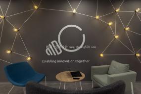 跨国公司办公室装修效果图