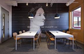 代理记账公司装修实景图片