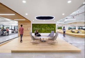 租赁公司办公室装修实景图片