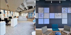 礼品设计公司办公室装修实物图片