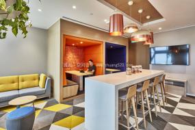 礼品设计公司办公室装潢效果图