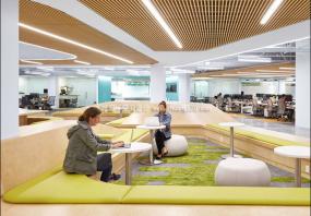 租赁公司办公室装修实物图片