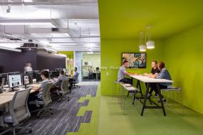 租赁公司办公室装潢效果图片