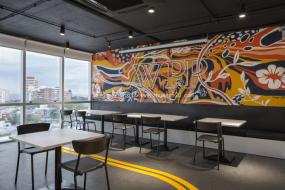 最新保健品公司装修设计效果图