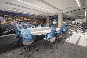 最新保健品公司设计装饰效果图