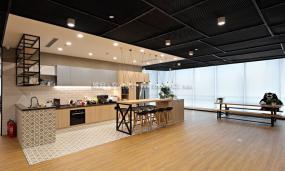 2019年餐饮管理公司装修效果图