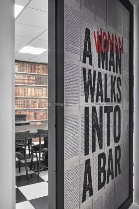 广告传媒公司装修设计效果图片