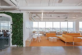 广告传媒公司装潢效果图