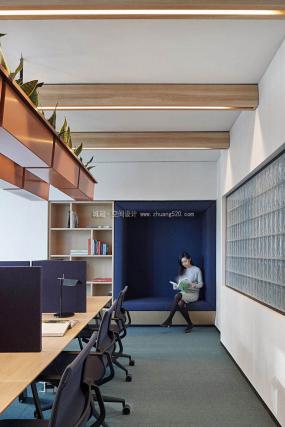 投资咨询公司装修实物图片