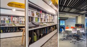 新能源公司装修实景图片