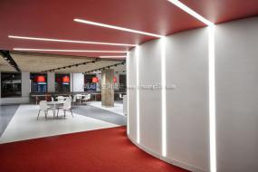 广告传媒公司设计装饰效果图