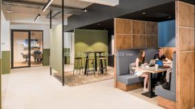 印刷公司办公室装潢设计效果图片