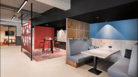 印刷公司办公室设计装饰效果图