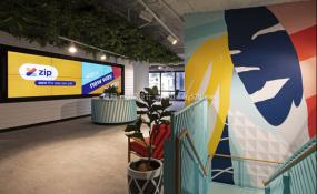 动漫公司设计装饰效果图