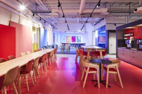 最新电子公司装修设计效果图