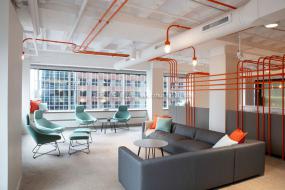 网络游戏公司装饰设计效果图