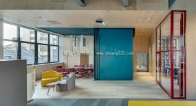 高档投资顾问公司装修效果图