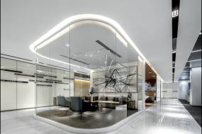 高档产业园办公室装修效果图