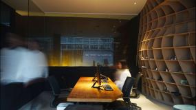 产业园办公室装潢效果图