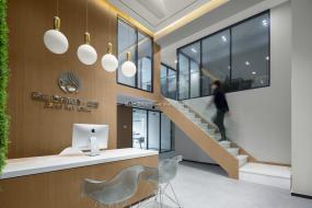 产业园办公室装修设计效果图片