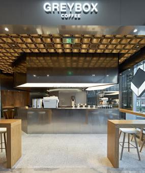 高档网红奶茶店装修图片