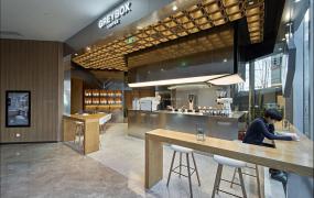 网红奶茶店设计装饰效果图