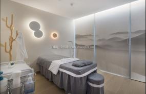 上海美容美发店装潢设计效果图片