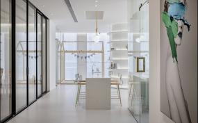 最新简约美发店设计装修图片