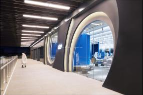 高端美甲美发店装修图片