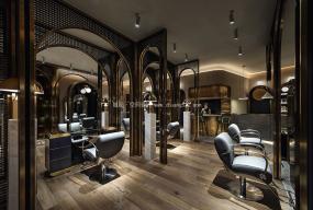 潮流美发店装饰效果图