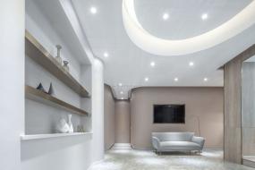 潮流美发店装修图片