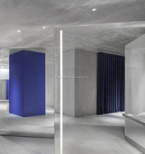 简约美发店装饰设计效果图片