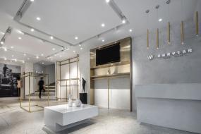 潮流美发店装修效果图片